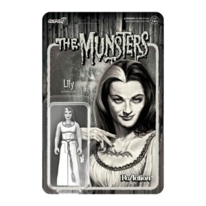 The Munsters ReAction Lily Munster (Grayscale) Figure