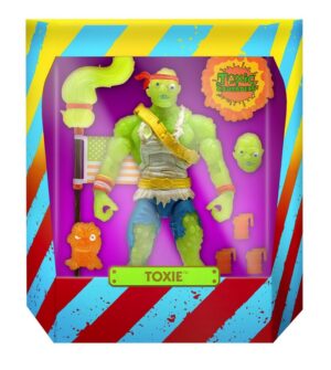 Toxic Crusaders Ultimates! Toxie (Radioactive Red Rage) Figure