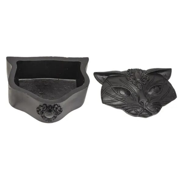 Sacred Black Cat Trinket Box - Image 2