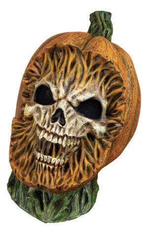 Pumpkin Skull Adult Latex Mask
