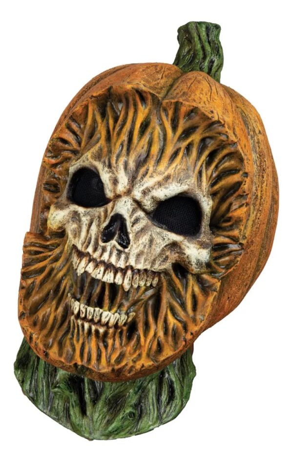 Pumpkin Skull Adult Latex Mask