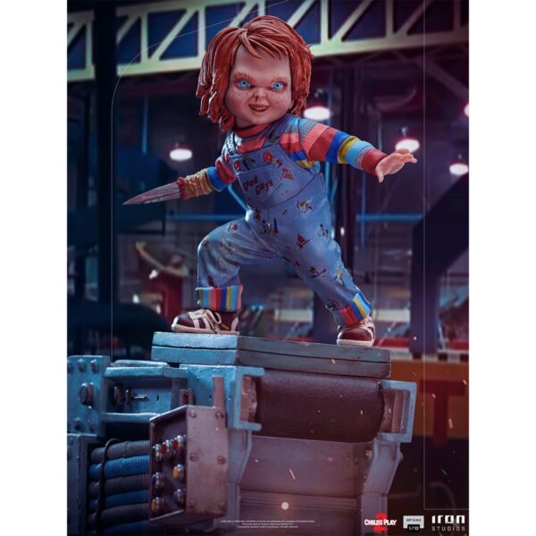 Child's Play II Chucky Art 1:10 Scale Statue - Image 6