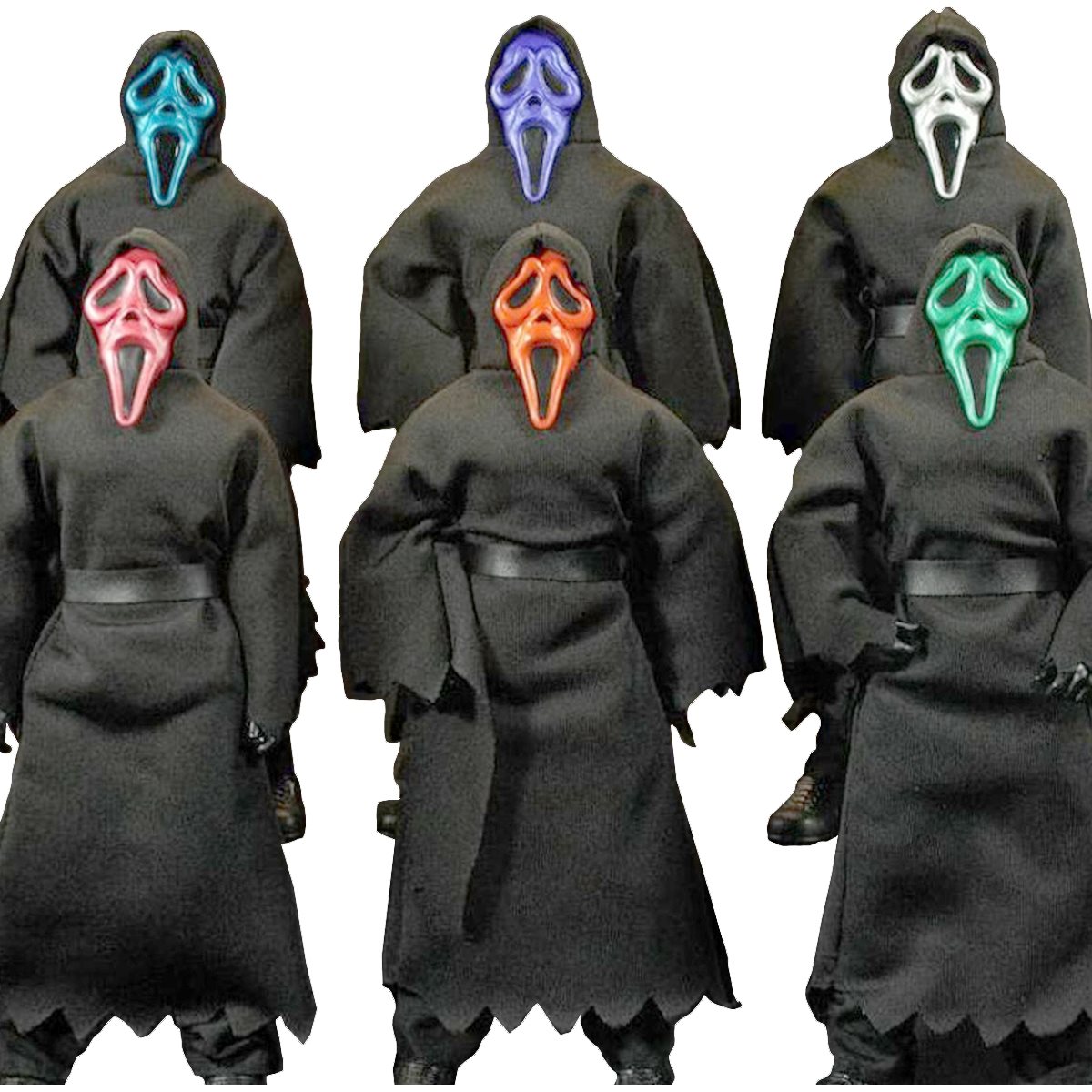 Scary Movie Ghost Face Scream Mask Assortment - Screamers Costumes