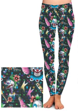 Killer Klowns From Outer Space Leggings