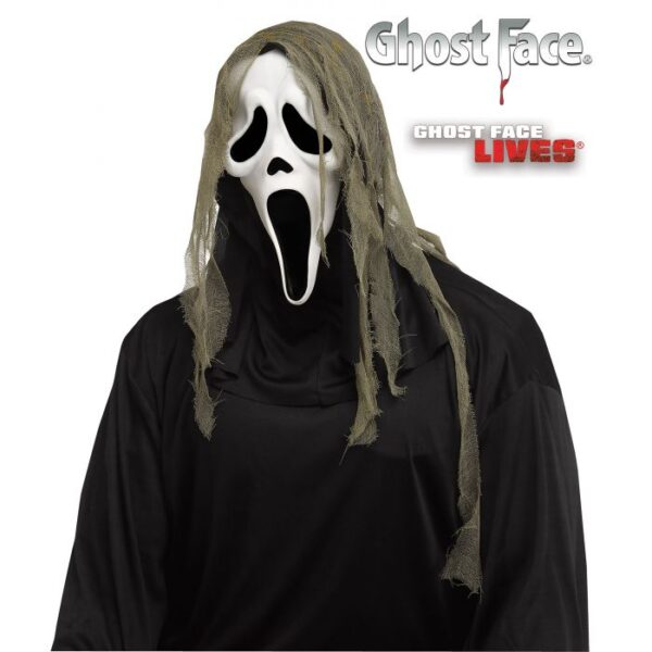 Ghost Face Scream Crypt Creature Gauze Mask