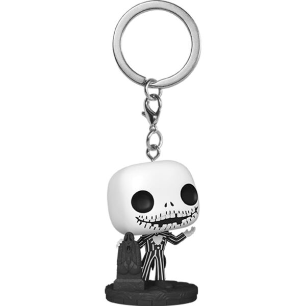 The Nightmare Before Christmas 30th Anniversary Jack Skellington Funko Pocket Pop! Key Chain