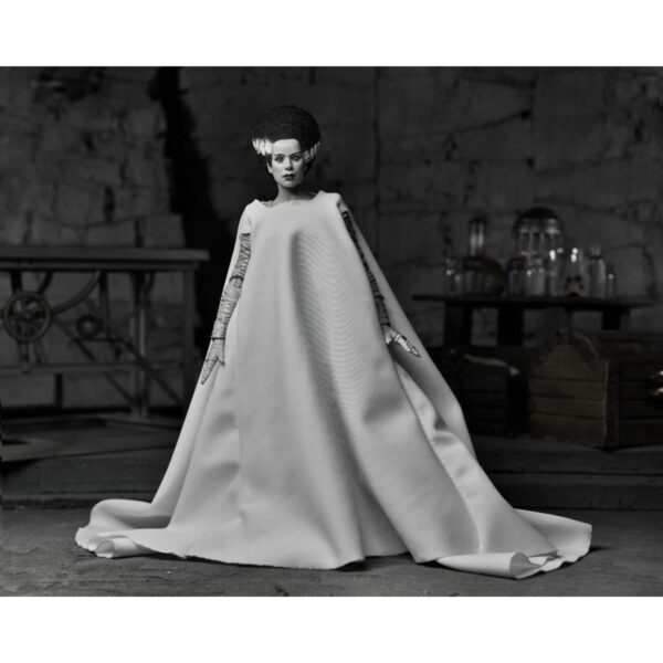 Universal Monsters Ultimate Bride of Frankenstein Black and White Version 7-Inch Scale Action Figure - Image 6