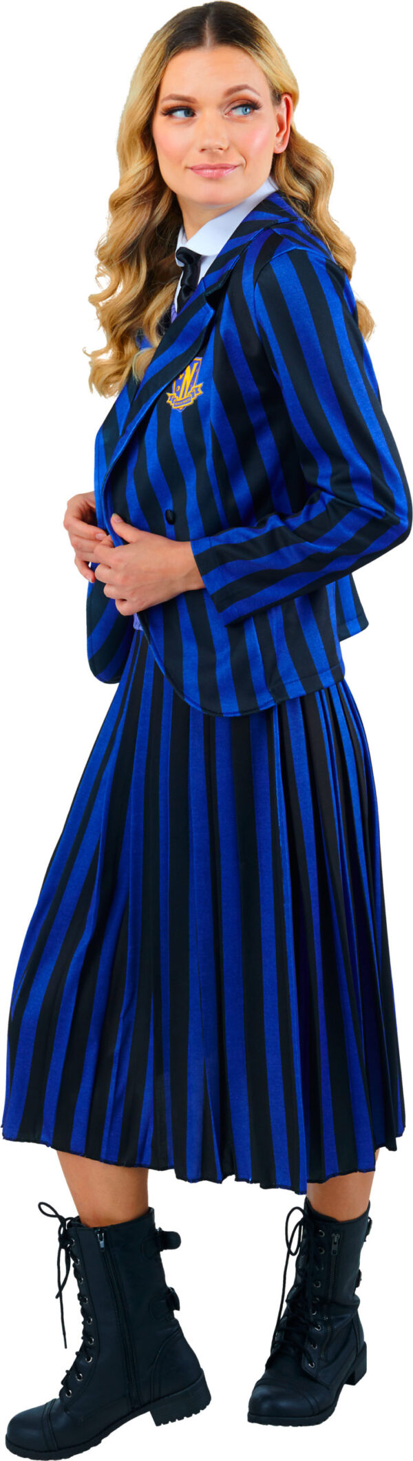 Nevermore Academy Uniform Adult Costume - Wednesday - Image 3