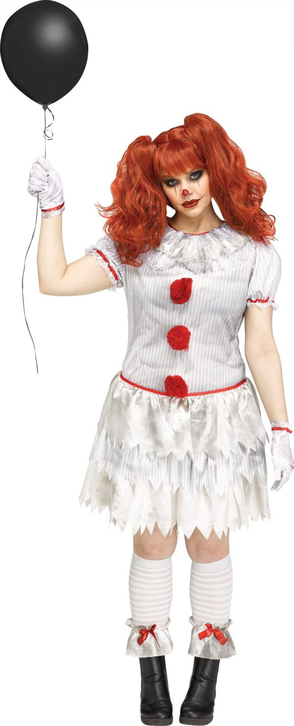 Carnevil Clown Plus Size Adult Costume