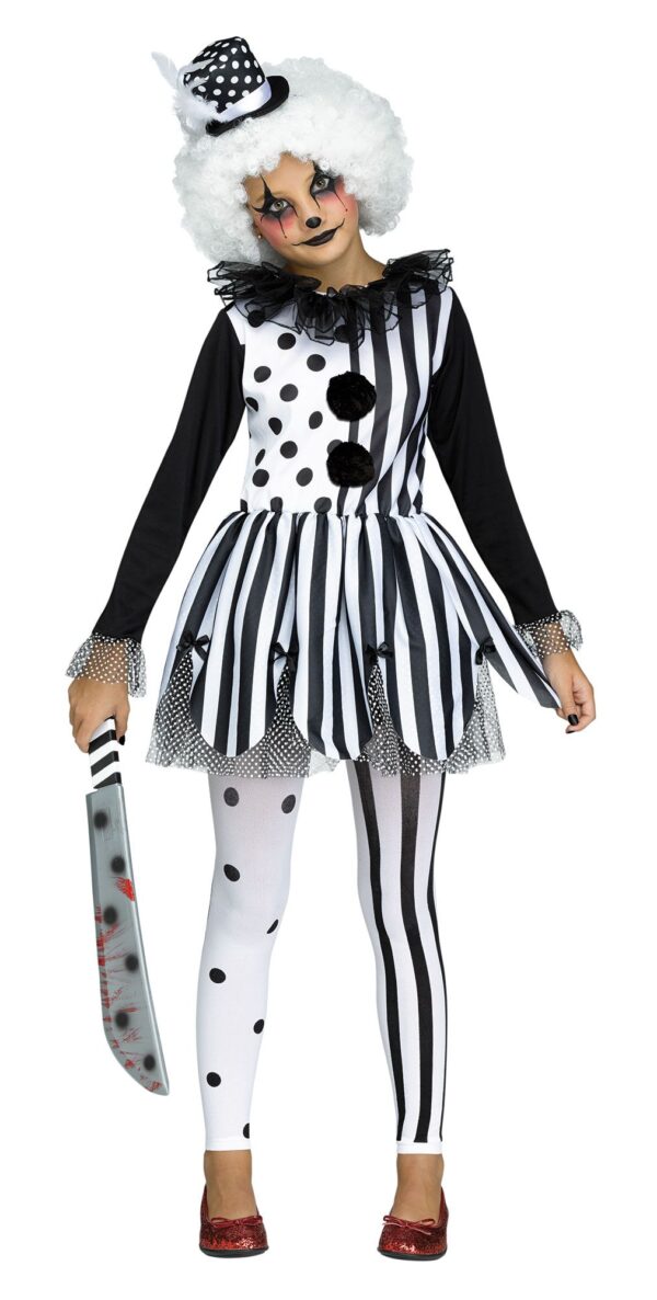 Killer Clown Child Costume