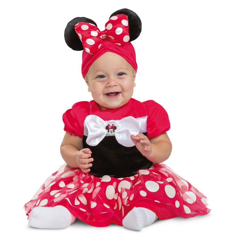 Minnie Mouse Red Posh Infant Costume - Screamers Costumes