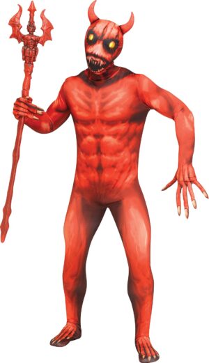 Evil Demon Fade In and Out Eyes Adult Costume
