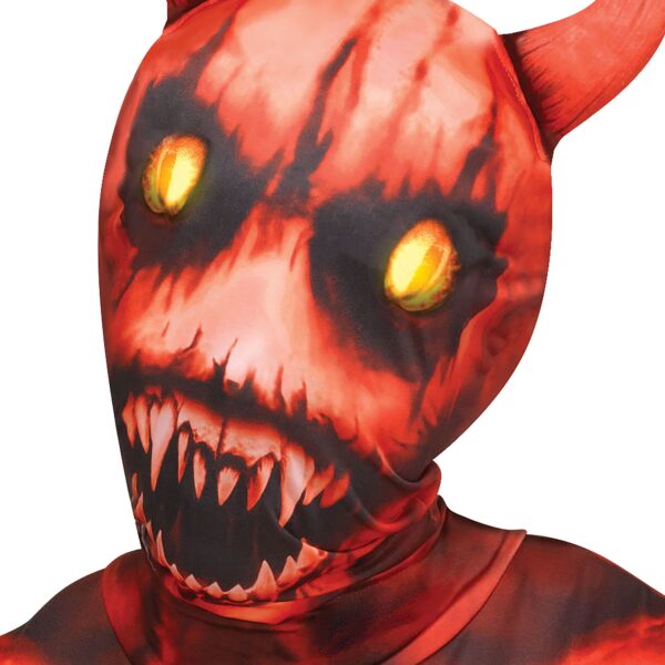 Evil Demon Fade In and Out Eyes Adult Costume - Image 3