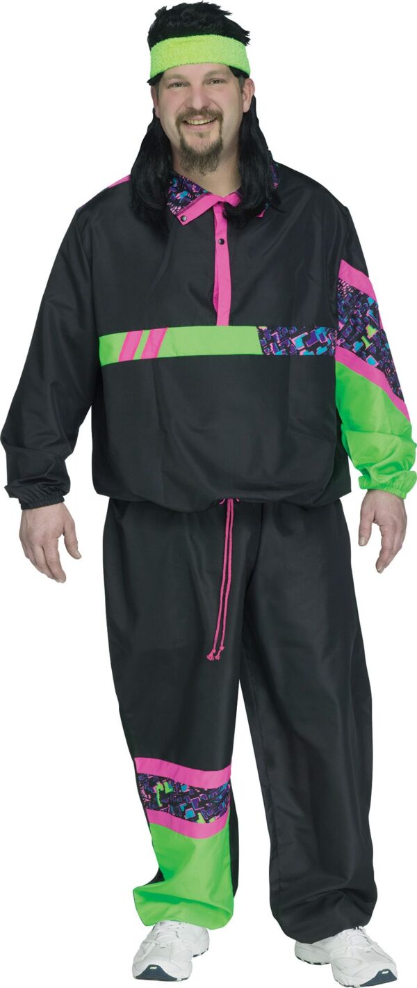 80's Track Suit Plus Size Costume