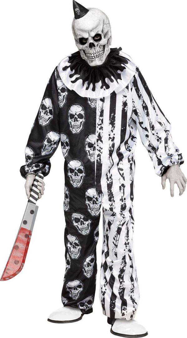 Skele-Klown Kids Costume