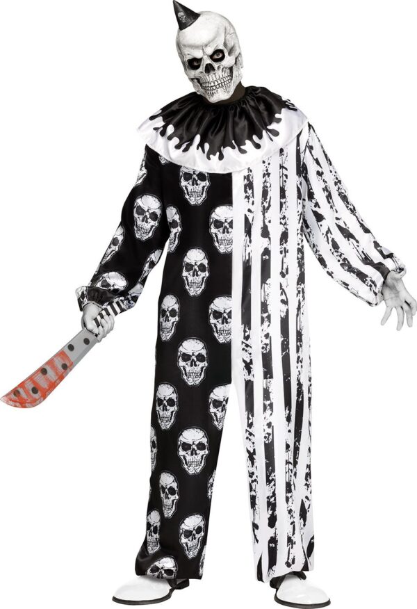 Skele-Klown Adult Costume