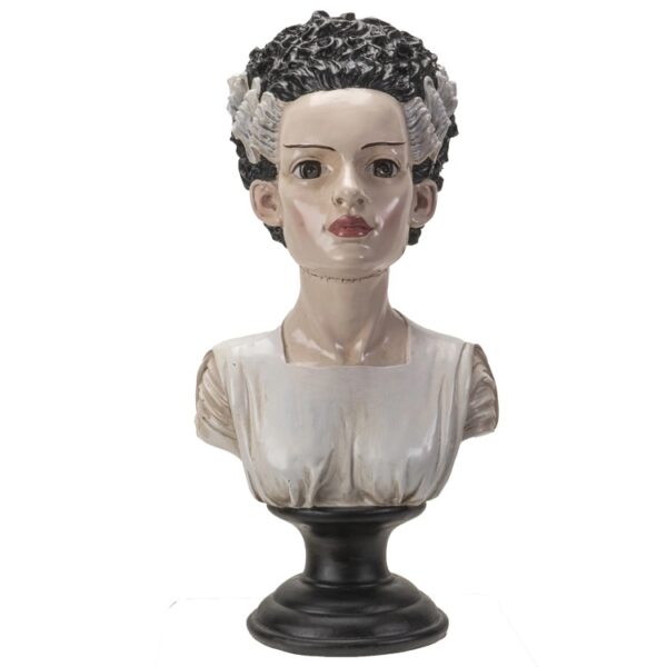 Bride of Frankenstein Bust with LED Eyes