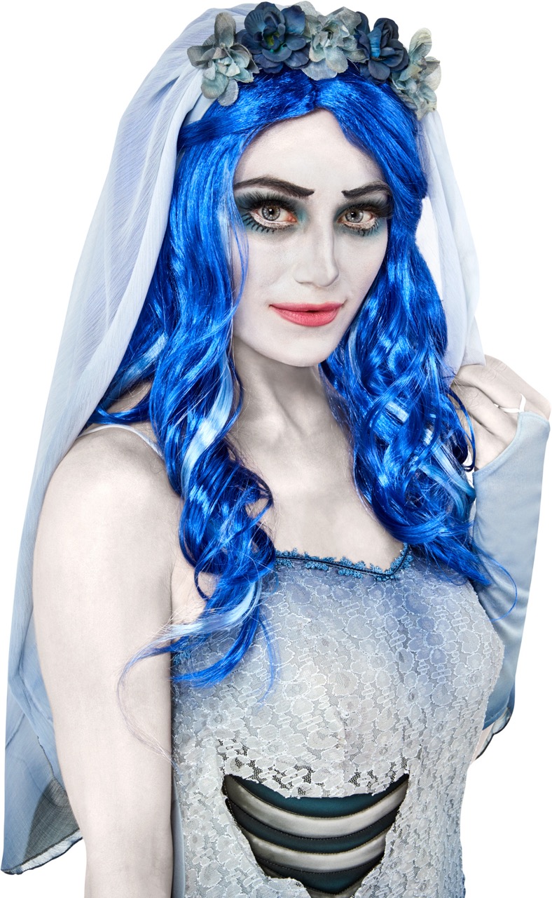 Emily The Corpse Bride Wig Screamers Costumes