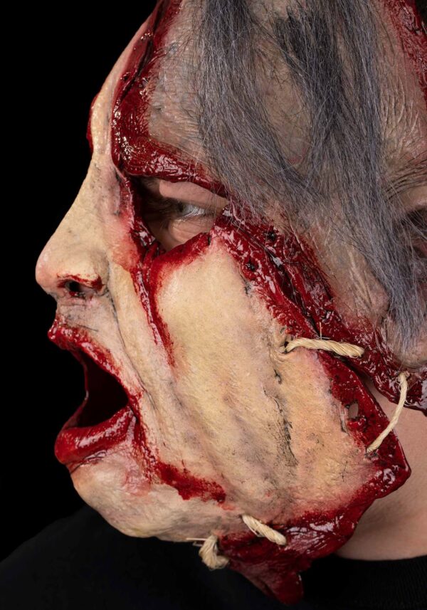 Skinner Adult Front Face Latex Mask - Image 2