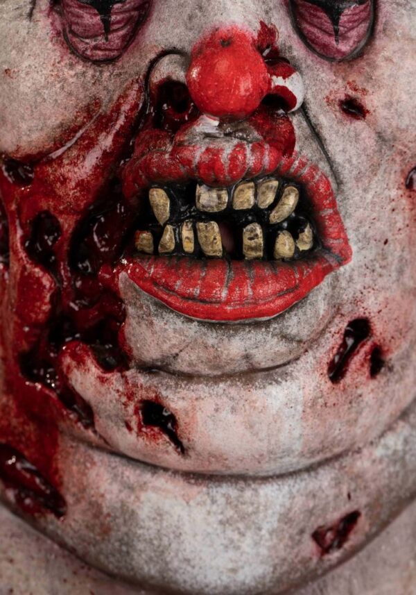 Wretched Clown Adult Latex Mask - Image 3