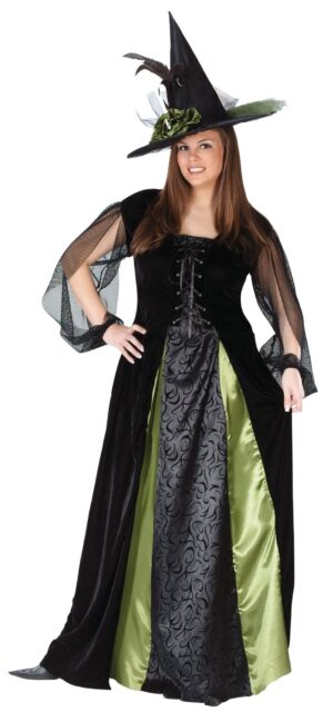 Goth Maiden Witch Plus Size Costume