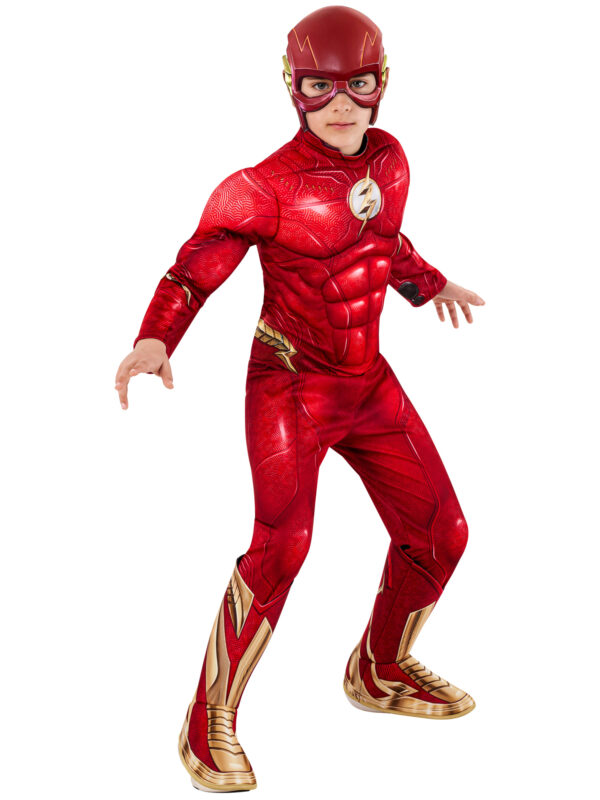 Flash Deluxe Movie Kids Costume