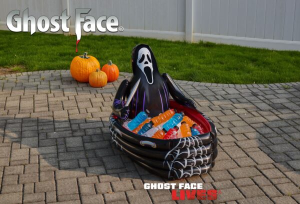Inflatable GhostFace Coffin Cooler
