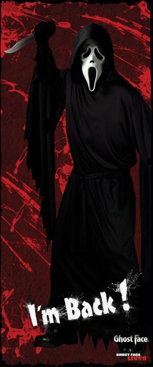 GhostFace Door Cover