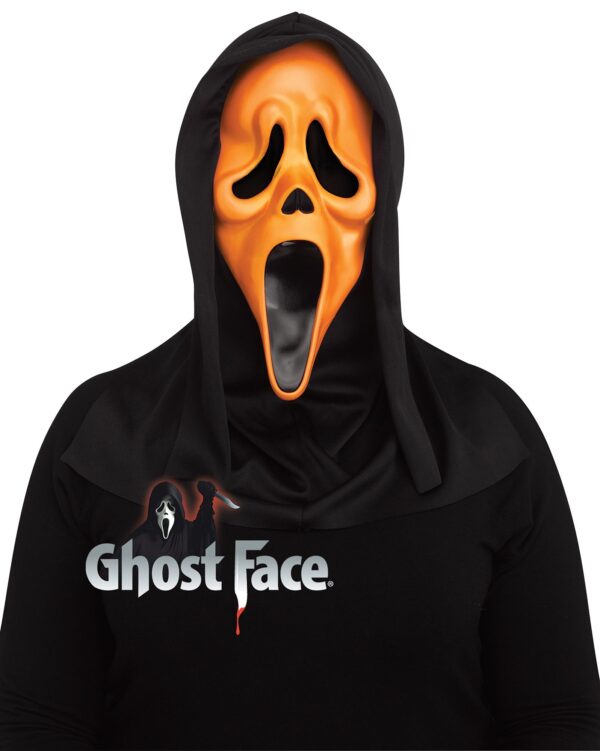 Fluorescent GhostFace Mask - Acid Green - Hot Pink - Orange - Image 4