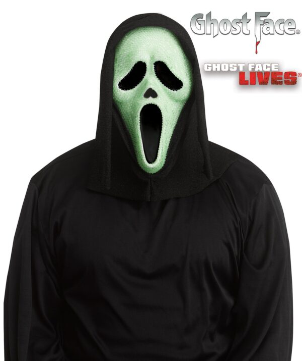 GhostFace Glow in Dark Bling Mask