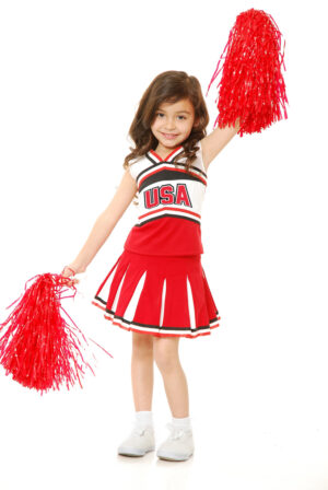 USA Cheerleader Kids Costume
