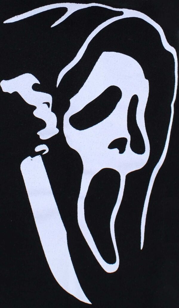 GhostFace Hoodie with Chenille Patch - Image 5