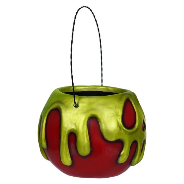 Large Red Apple With Green Poison Bucket - Image 2