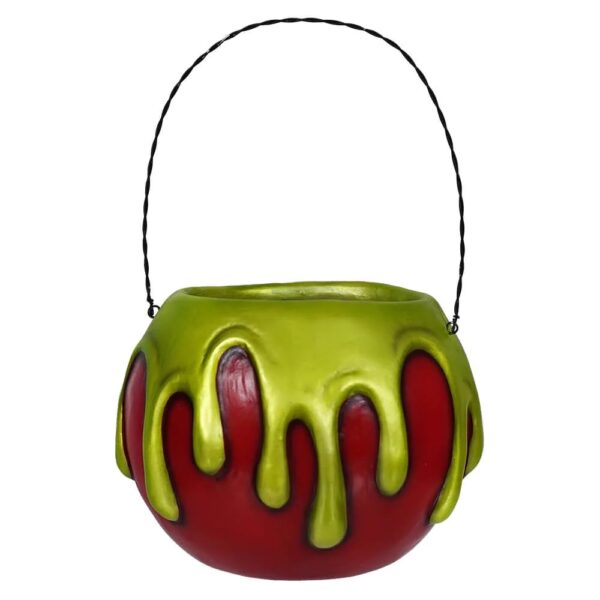 Large Red Apple With Green Poison Bucket - Image 3