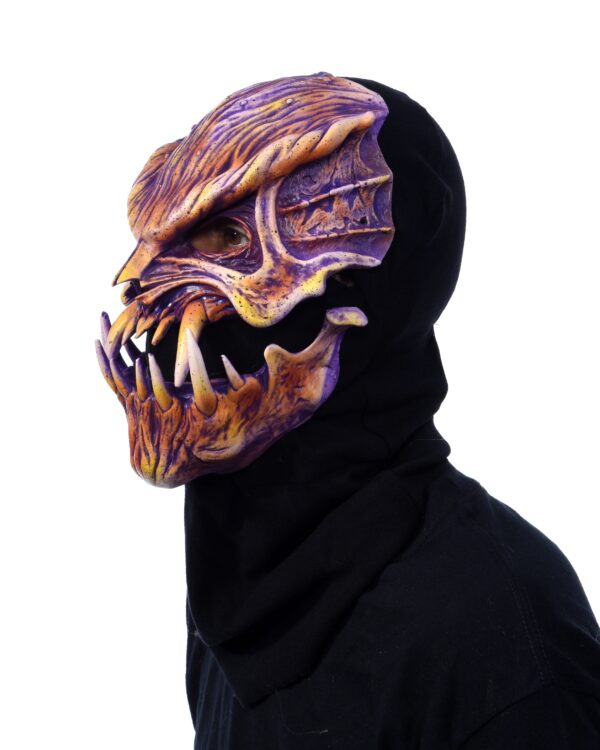 Grave Mistake Adult Latex Monster Mask with Moving Mouth - Image 2