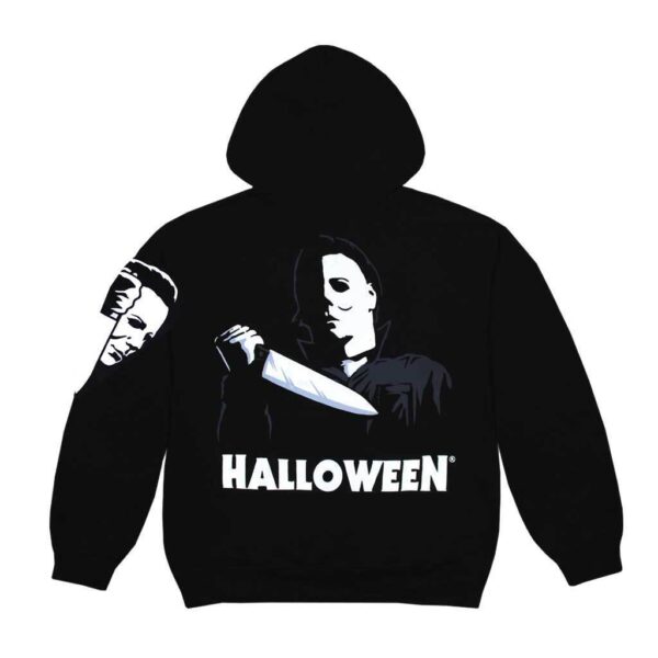 Halloween Michael Myers Hoodie with Chenille Patch - Screamers Costumes