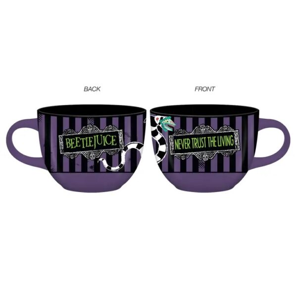 Beetlejuice 24oz Ceramic Soup Mug