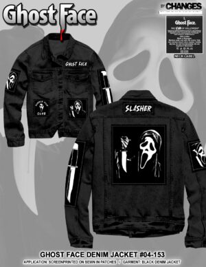 GhostFace Denim Jacket