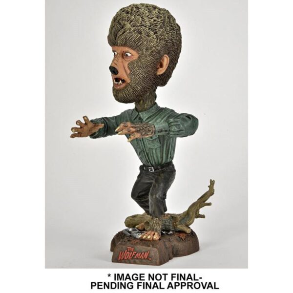 Universal Monsters Wolfman Head Knocker Bobblehead - Image 2