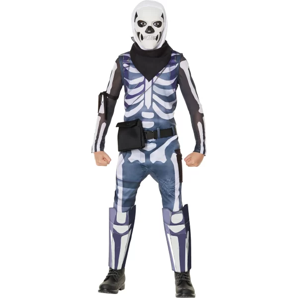 Fortnite Skull Trooper Kids Costume