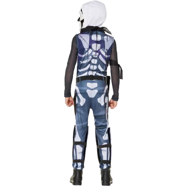 Fortnite Skull Trooper Kids Costume - Image 2