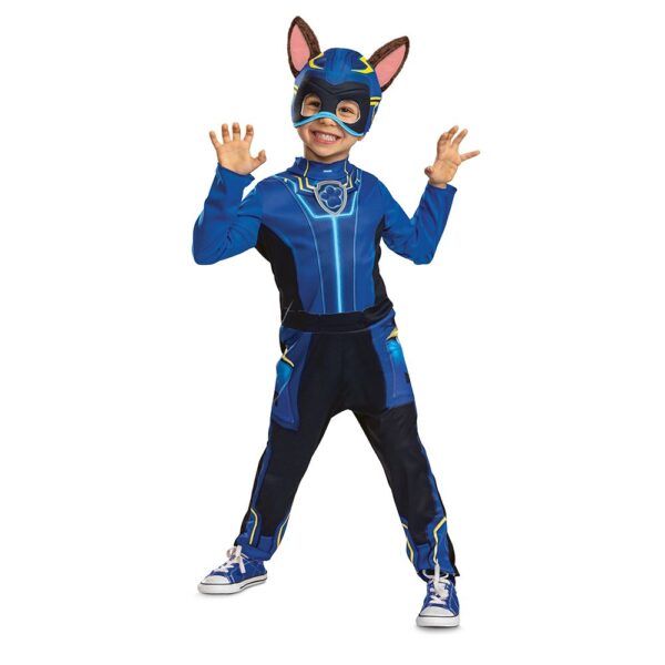 Paw Patrol Mighty Movie Classic Chase Kids Costume