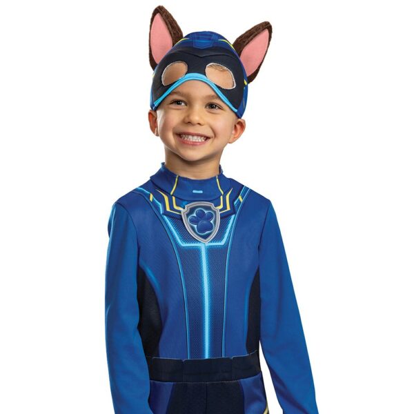 Paw Patrol Mighty Movie Classic Chase Kids Costume - Image 3