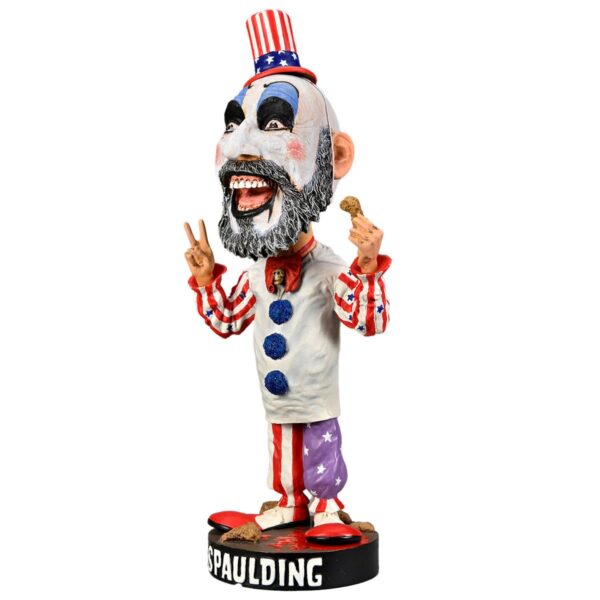 House of 1000 Corpses Captain Spaulding Head Knocker Bobblehead - Image 2