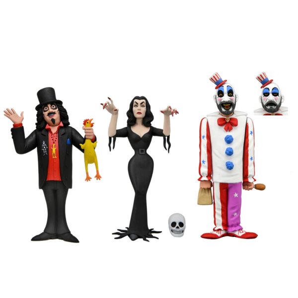 Toony Terrors Series 8  Action Figures - Captain Spaulding - Vampira - Svengoolie - Image 2