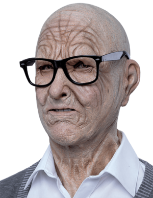 Hyper Masks: Elder Man Adult Latex Mask
