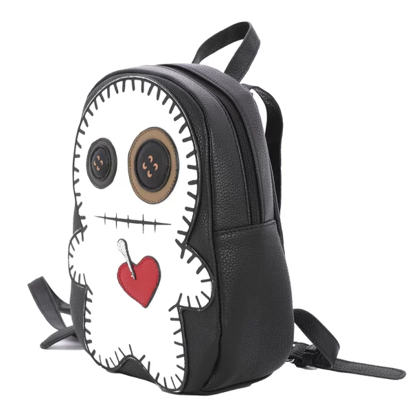 White Voodoo Doll Mini Backpack - Image 2