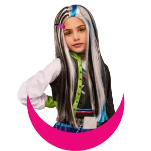 Frankie Stein Kids Monster High Wig