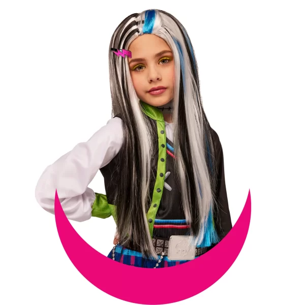 Frankie Stein Kids Monster High Wig