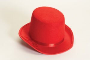Deluxe Red Top Hat